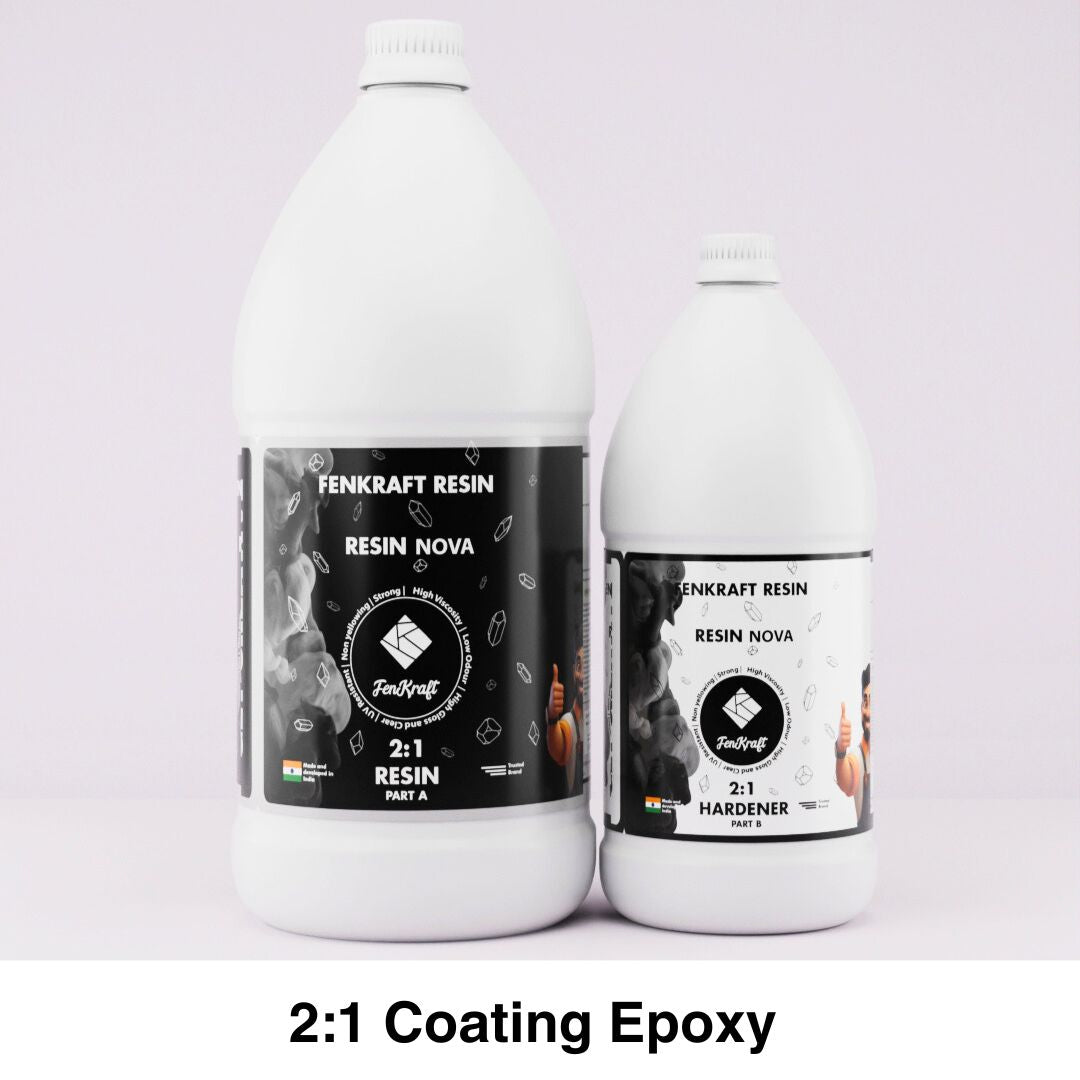Resin Nova (2:1) – High Viscosity Epoxy Resin for Beach & Geode Artworks