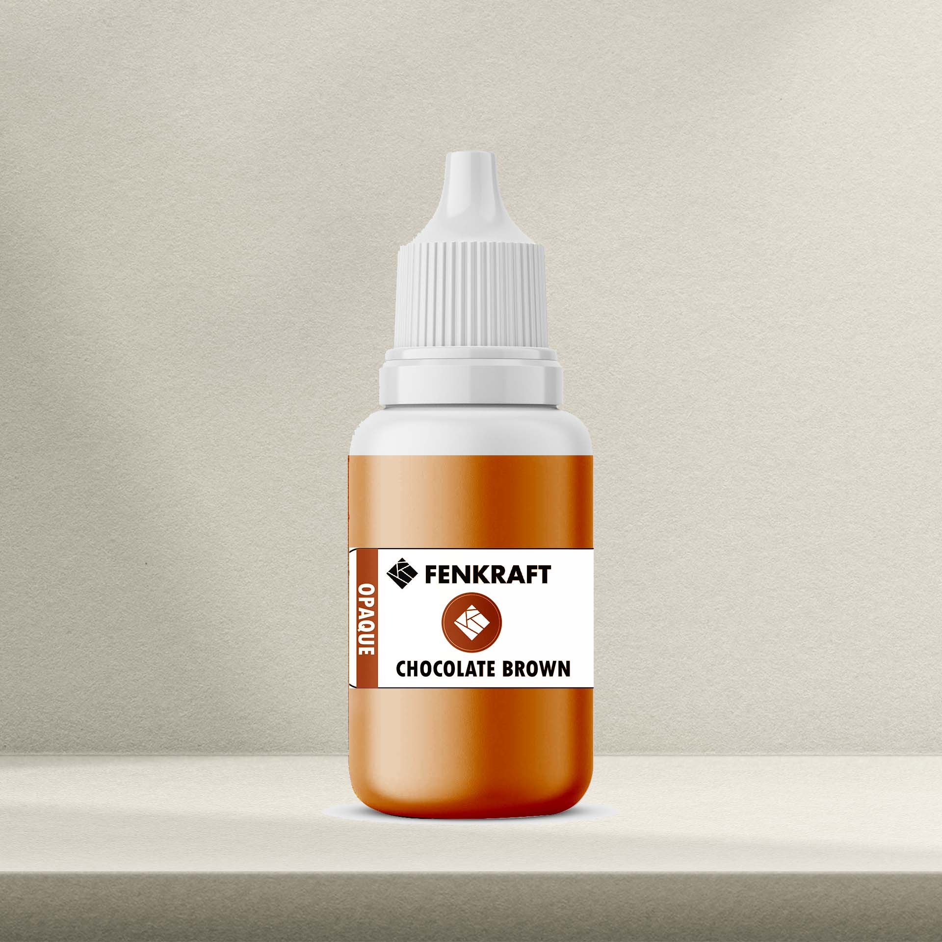 Choclate Brown VividDrop™ Opaque Epoxy Pigment