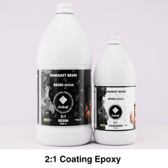 Fenkraft Resin Nova (2:1) – High Viscosity Epoxy Resin for Beach & Geode Artworks