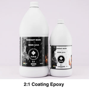 Fenkraft Resin Nova (2:1) – High Viscosity Epoxy Resin for Beach & Geode Artworks